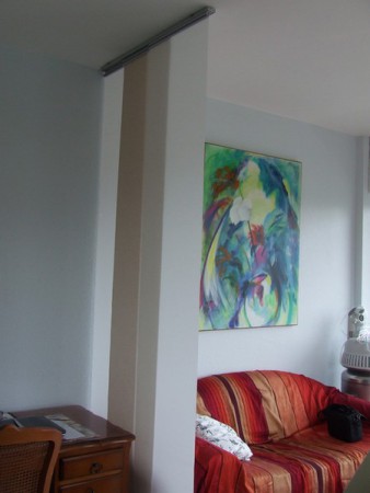 Pose de store japonais